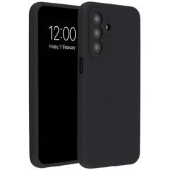 Accezz Coque Liquid Silicone Samsung Galaxy A27 (5G) - Noir