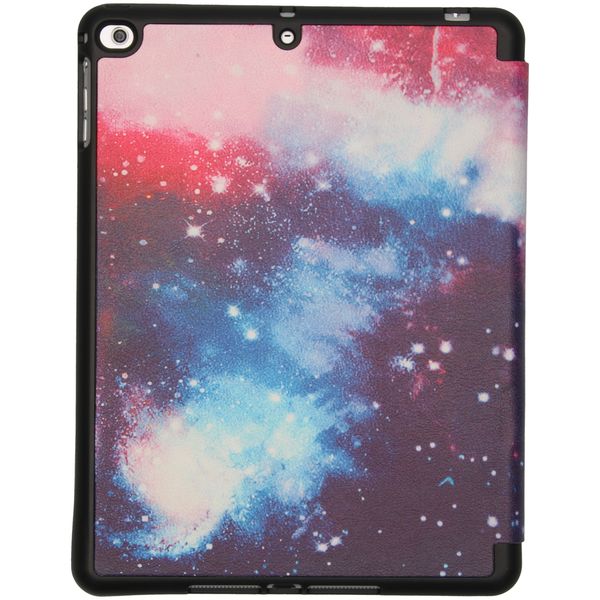 imoshion Coque tablette Design Trifold Apple iPad 6 (2018) 9.7 pouces / iPad 5 (2017) 9.7 pouces / Air 2 (2014)/Air 1 (2013) - Space
