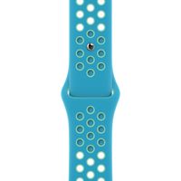 Apple Bracelet Nike Sport Apple Watch Series 1 t/m 9 / SE (38/40/41 mm) | Series 10 / 11 (42 mm) - Chlorine Blue/Green Glow