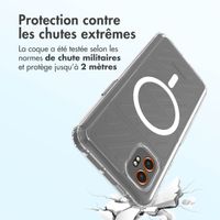 Accezz Coque arrière Xtreme Impact avec MagSafe Samsung Galaxy Xcover 7 Pro - Transparent