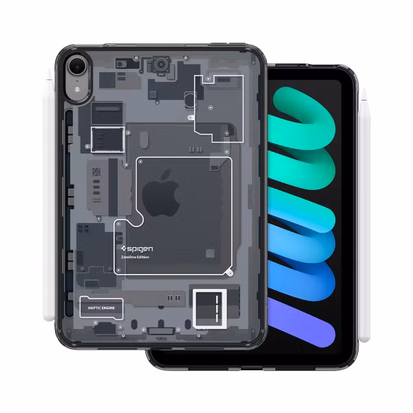 Spigen Coque tablette Hybrid Zero One Apple iPad Mini 7 (2024) / iPad Mini 6 (2021) - Transparent