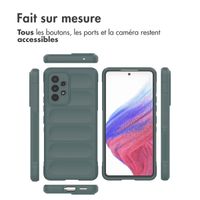 imoshion Coque arrière EasyGrip Samsung Galaxy A53 - Vert foncé