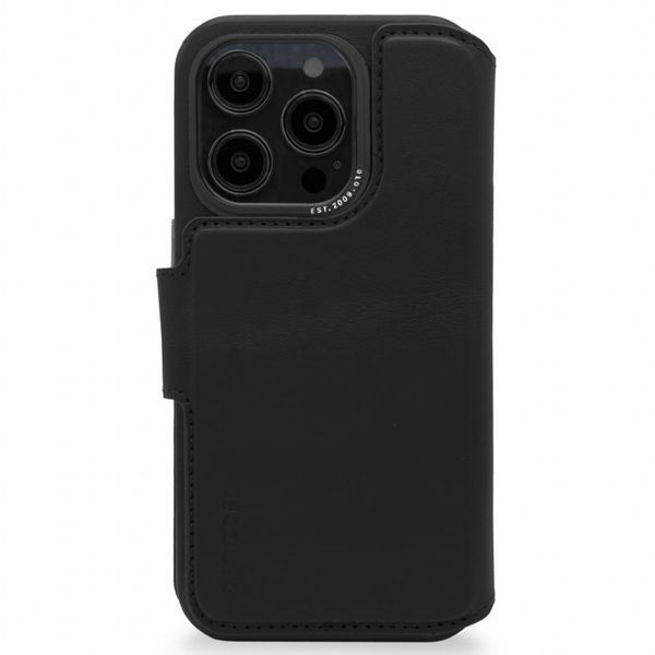 Decoded Portefeuille détachable 2 en 1 en cuir Apple iPhone 14 Pro - Noir