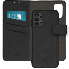 imoshion Etui de téléphone de type portefeuille de luxe 2-en-1 amovible Samsung Galaxy A13 (4G) - Noir