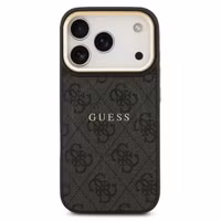 Guess Coque MagSafe Classic avec logo 4G Apple iPhone 17 Pro Max - Noir
