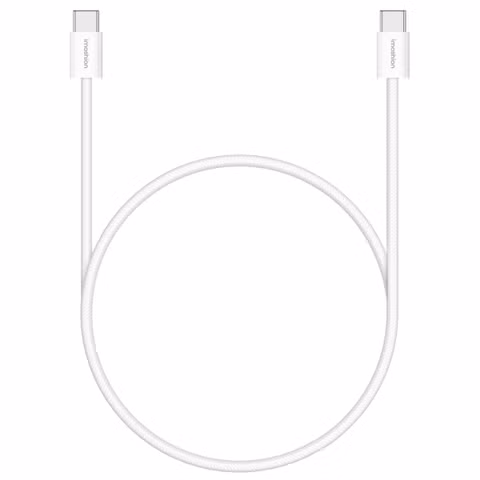imoshion Câble USB-C vers USB-C - Tressé - 1 mètre - Blanc