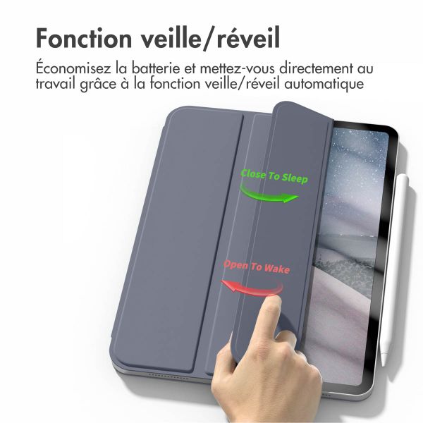 imoshion Magnetic etui de téléphone portefeuille Apple iPad Pro 12.9 (2020/2021/2022) - Lavender
