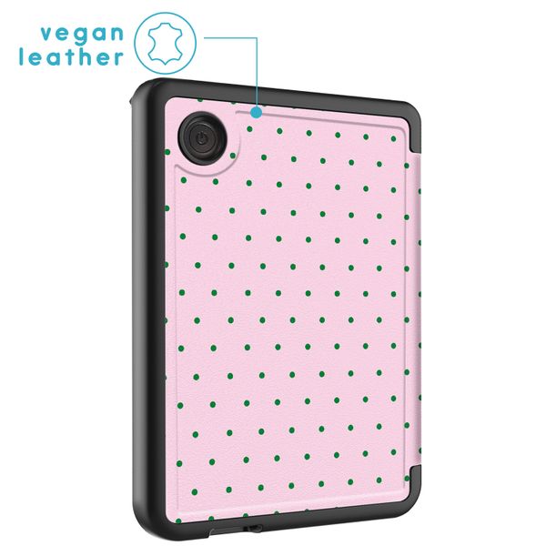 imoshion Étui de liseuse portefeuille design Pliable Kobo Clara Colour / BW - Happy Dots