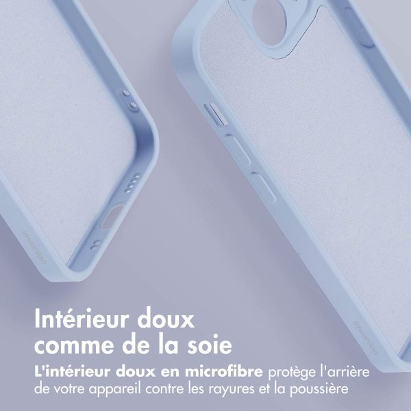 imoshion Coque Couleur avec MagSafe Apple iPhone 13 Mini - Lila