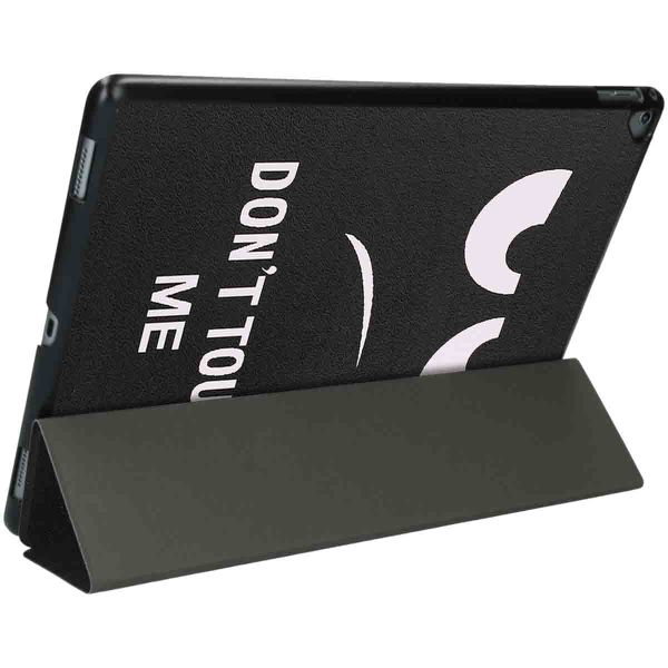 imoshion Coque tablette Design Trifold Apple iPad Pro 12.9 (2017) / Pro 12.9 (2015) - Don't touch