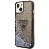 Guess Coque Liquid Glitter iPhone 14 - Noir