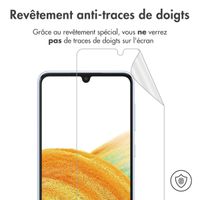 imoshion Protection d'écran Film 3pack Samsung Galaxy A34 (5G)