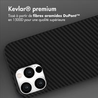 Accezz Coque Kevlar MagSafe Apple iPhone 15 Pro Max - Noir