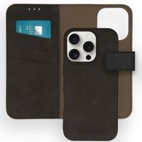 imoshion Etui de télephone luxe 2-en-1 amovible Apple iPhone 16 Pro - Noir