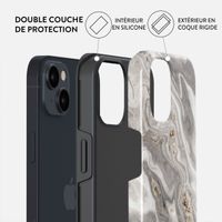 Burga Coque arrière Tough iPhone 14 - Snowstorm