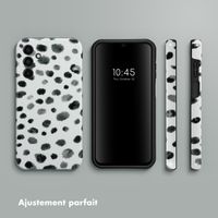 Selencia Coque arrière Vivid Tough Samsung Galaxy A15 (5G/4G)  - Trendy Leopard