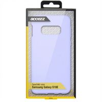 Accezz Coque Liquid Silicone Samsung Galaxy S10e - Violet