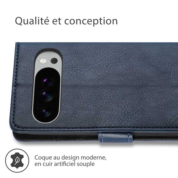 imoshion Étui de télephone portefeuille Google Pixel 10 / 10 Pro - Bleu foncé