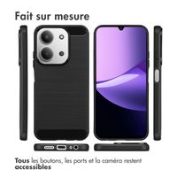 imoshion Coque Brushed Xiaomi Redmi 15C (5G) - Noir