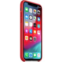 Apple Coque en silicone iPhone Xs / X - Rouge