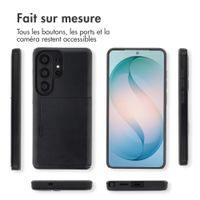 imoshion Coque arrière avec porte-cartes Samsung Galaxy S26 Ultra - Noir