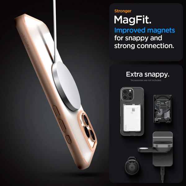 Spigen Coque Ultra Hybrid MagSafe Apple iPhone 16 Pro Max - Frost Rose Titanium