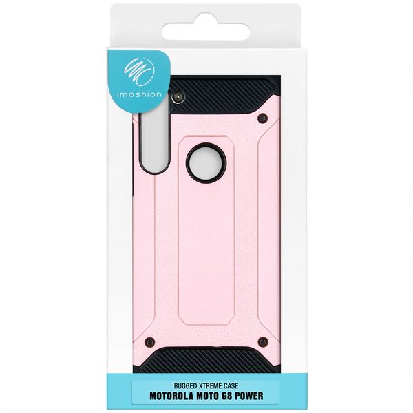 imoshion Coque Rugged Xtreme Motorola Moto G8 Power - Rose