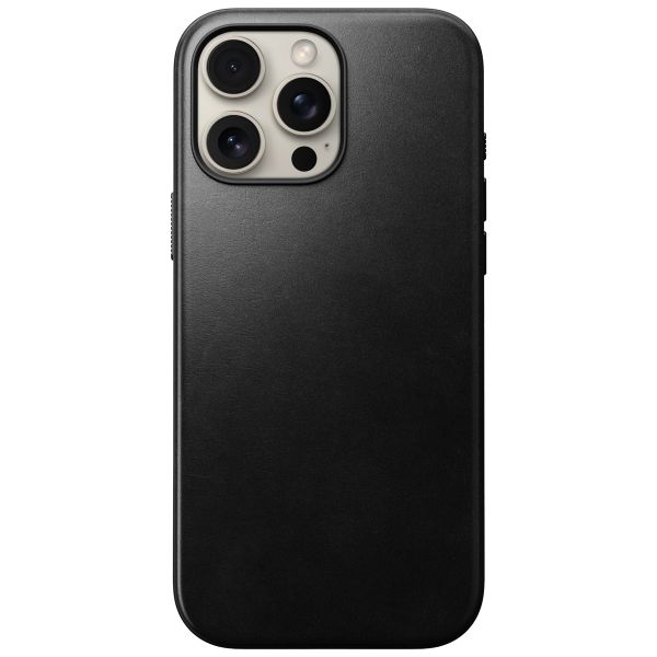 Nomad Coque Modern Horween Leather iPhone 16 Pro Max - Black