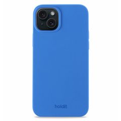 Holdit Coque Silicone iPhone 15 / 15 Pro - Sky Blue