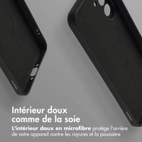 imoshion Coque Couleur avec MagSafe Samsung Galaxy A36 - Noir