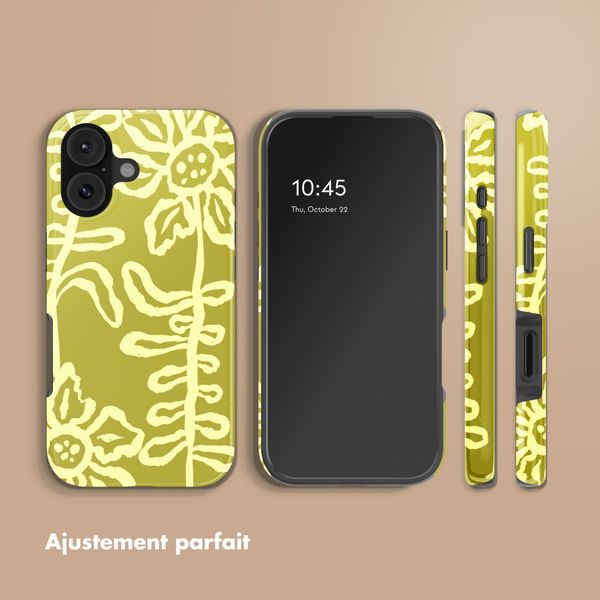 Selencia Coque arrière Vivid Apple iPhone 17 - Chalky Bloom