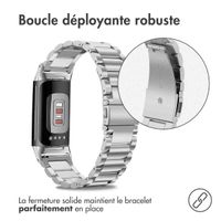 imoshion Bracelet en acier le Fitbit Charge 5 / Charge 6 - Argent