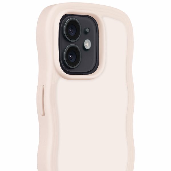 Holdit Coque Wavy Apple iPhone 12 (Pro) - Light Beige