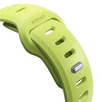 Nomad Bracelet Tempo en silicone Apple Watch Series 1 - 9 / SE (38/40/41 mm) | Series 10 / 11 (42 mm) - Lime