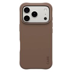 CARE by PanzerGlass Étui tendance Samba avec MagSafe Apple iPhone 17 Pro - Espresso Brown