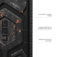 UAG Coque arrière Monarch Pro Samsung Galaxy S25 Ultra - Forged Carbon