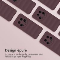 imoshion Coque arrière EasyGrip Xiaomi 14 Ultra - Aubergine