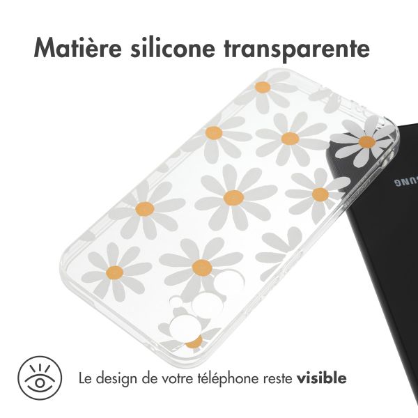 imoshion Coque Design Samsung Galaxy A34 (5G) - Daisy Flower