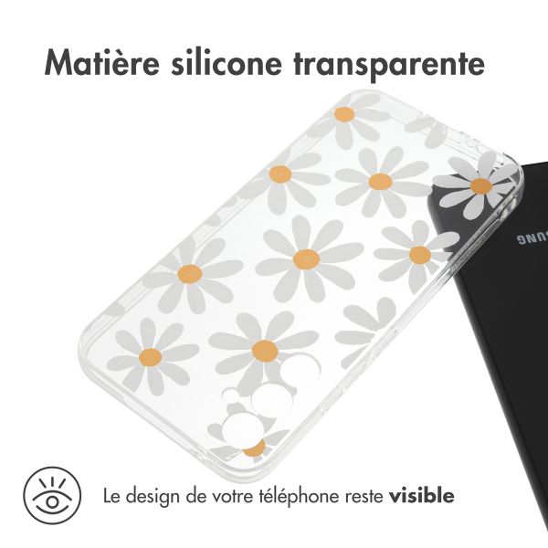 imoshion Coque Design Samsung Galaxy A34 (5G) - Daisy flower