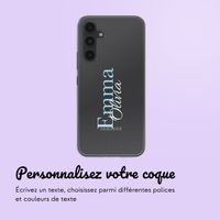 Coque personnalisée avec un nom Samsung Galaxy A54 (5G) - Transparent