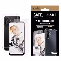 CARE by PanzerGlass Coque Fashion XR + Ultra-Wide Fit Écran de Protection avec applicateur Samsung Galaxy A26 - Transparent