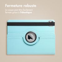 imoshion Coque tablette rotatif à 360° iPad Air 11 pouces (2024) M2 / Air 5 (2022) / Air 4 (2020) / Pro 11 (2018/2020) - Bleu clair