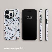 Selencia Coque arrière Vivid Apple iPhone 14 Pro - Chic Terazzo