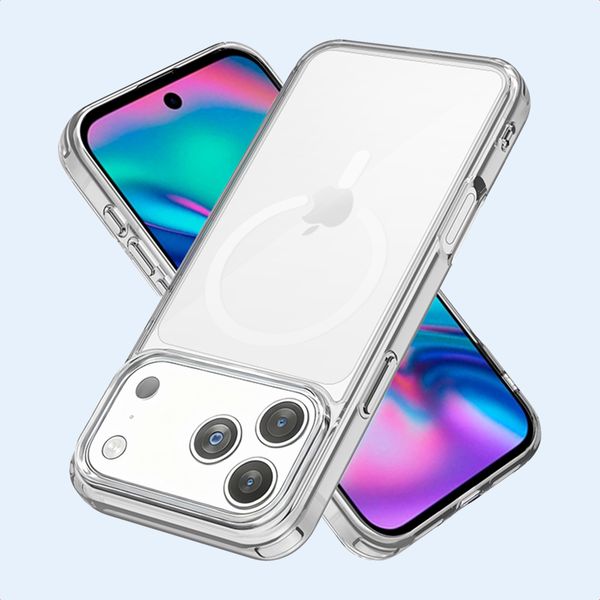 imoshion Coque arrière de protection avec MagSafe Apple iPhone 17 Pro Max - Transparent