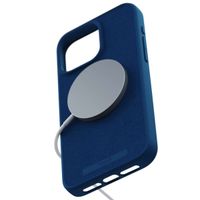 Njorð Collections Coque daim Comfort+ MagSafe iPhone 15 Pro Max - Blue