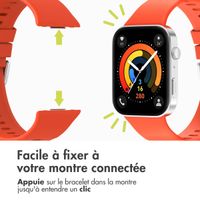 imoshion Bracelet en silicone pour Huawei Watch Fit 3 - Orange