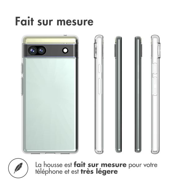 Accezz Coque Clear Google Pixel 6a - Transparent