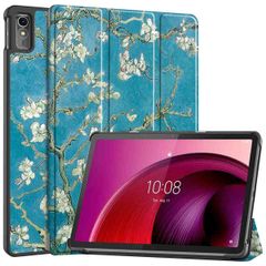 imoshion Coque tablette Design Trifold Lenovo Tab M10 5G - Green Plant