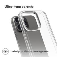 Accezz Coque Xtreme Impact iPhone 16 Pro Max - Transparent