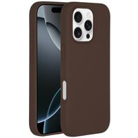 Accezz Coque Liquid Silicone avec MagSafe iPhone 16 Pro - New Tea Brown